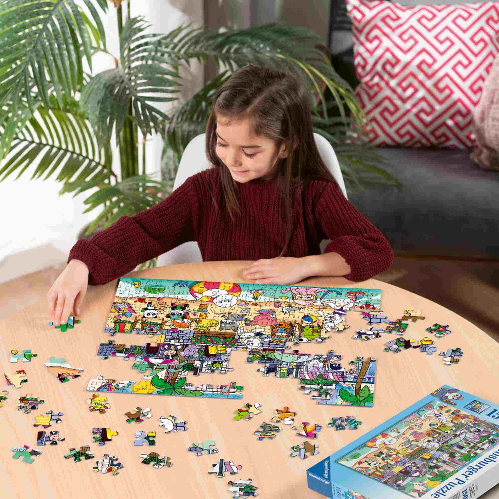 150 Teile Ravensburger Kinder Puzzle XXL Spaß an der Strandpromenade 12001704