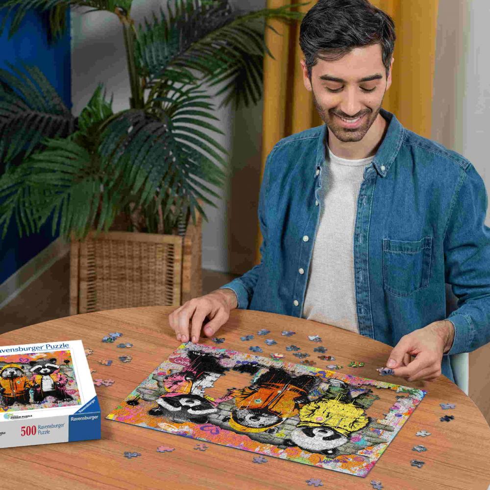 500 Teile Ravensburger Puzzle Flauschige Freunde 12001705