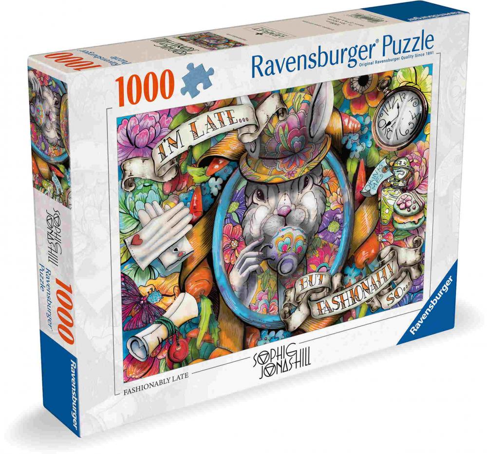1000 Teile Ravensburger Puzzle Nostalgie Nager 12001712