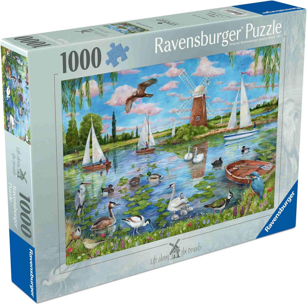 1000 Teile Ravensburger Puzzle Küstenlandschaft 12001716