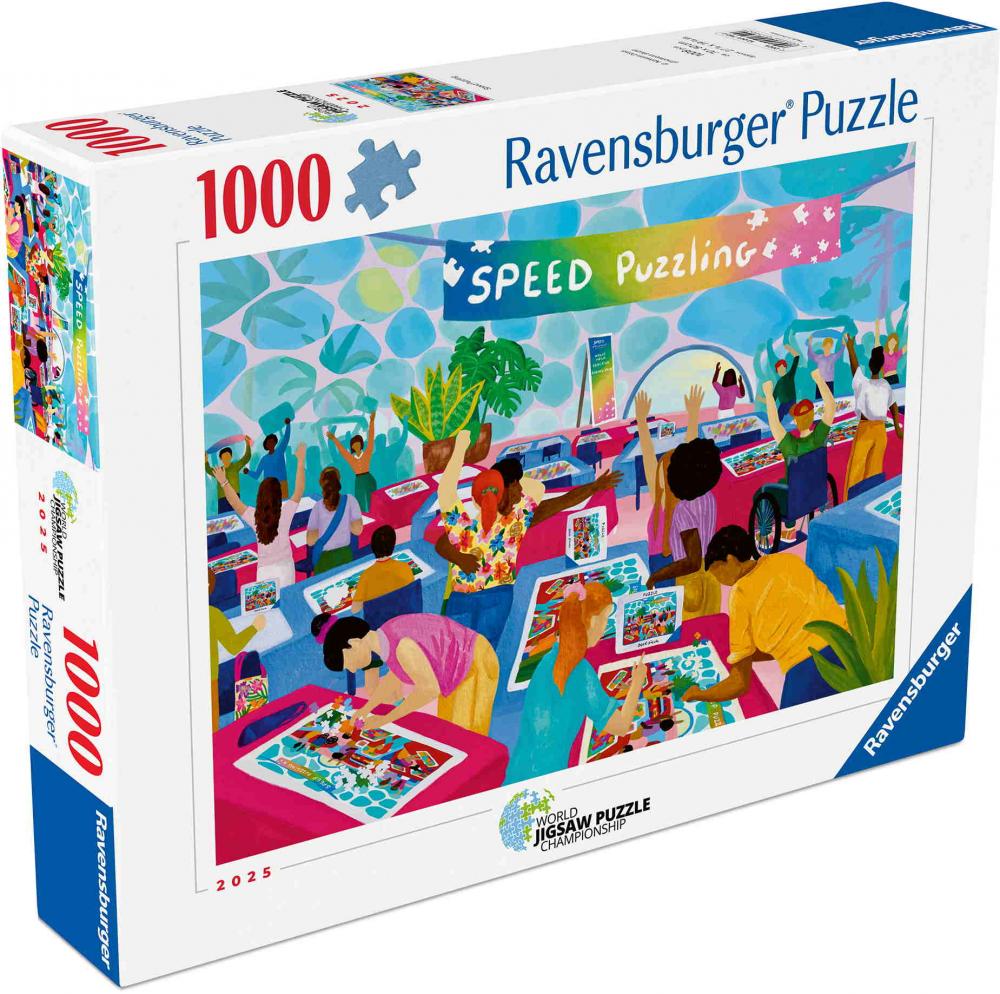 1000 Teile Ravensburger Puzzle Speed Puzzling 12001740