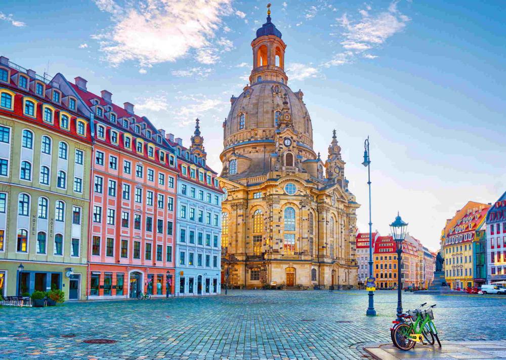 1000 Teile Ravensburger Puzzle Dresden im Morgenlicht 12001769