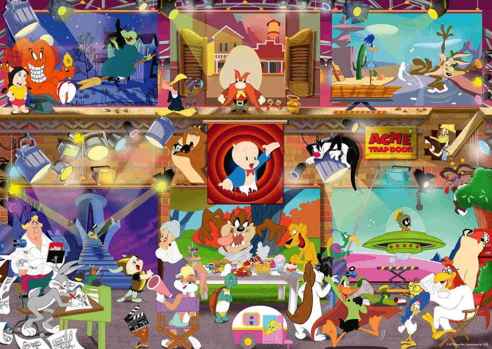 1000 Teile Ravensburger Puzzle Looney Tunes Studio 12001811