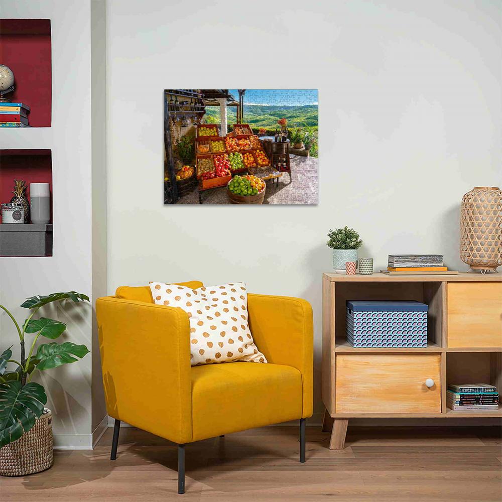 500 Teile Ravensburger Puzzle Obst- und Gemüsemarkt, Kroatien 12001814