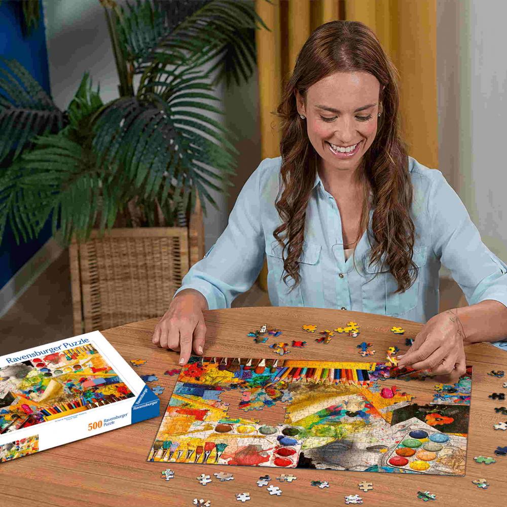 500 Teile Ravensburger Puzzle Künstleratelier 12001845