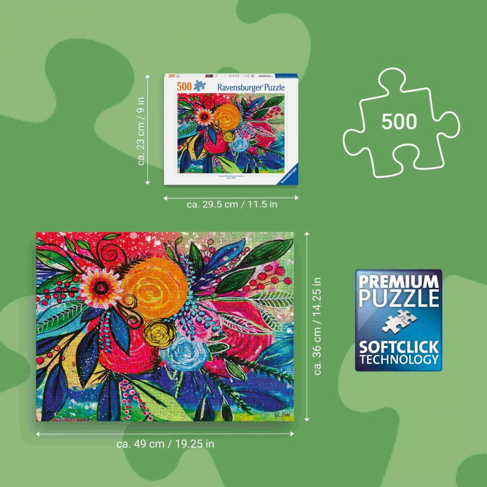 500 Teile Ravensburger Puzzle Farbenexplosion 12001846
