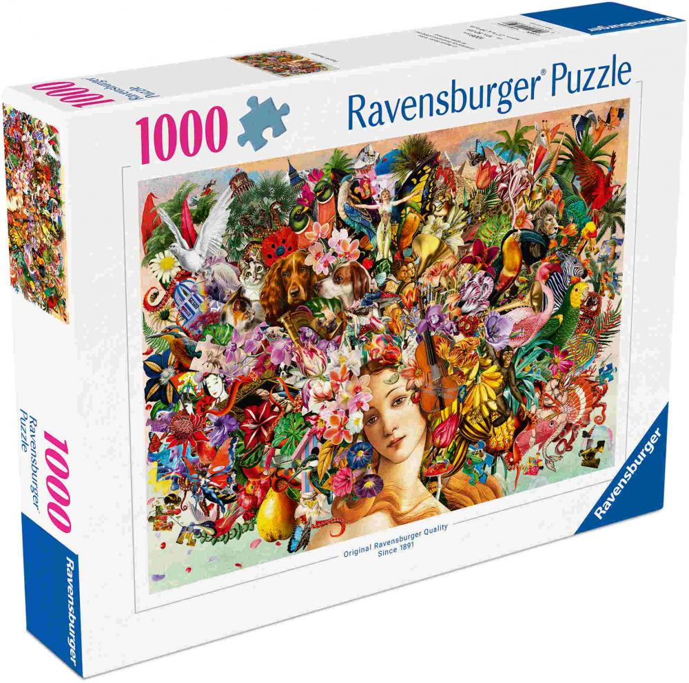 1000 Teile Ravensburger Kreative Gedanken 12001850