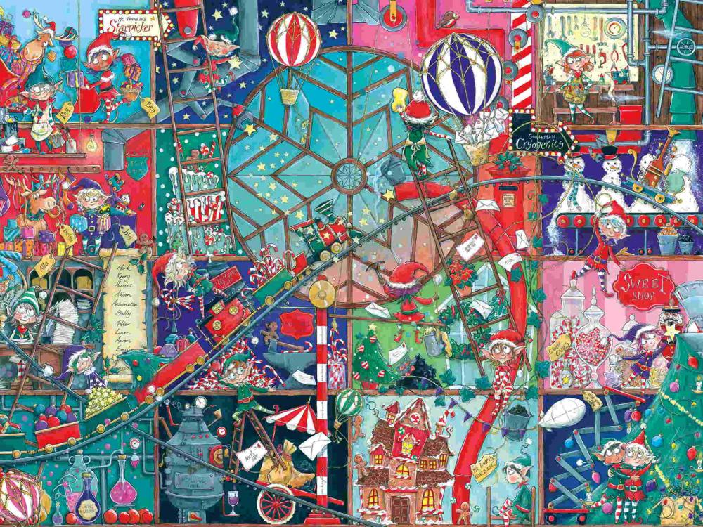 1500 Teile Ravensburger Puzzle Die Elfenfabrik 12001934