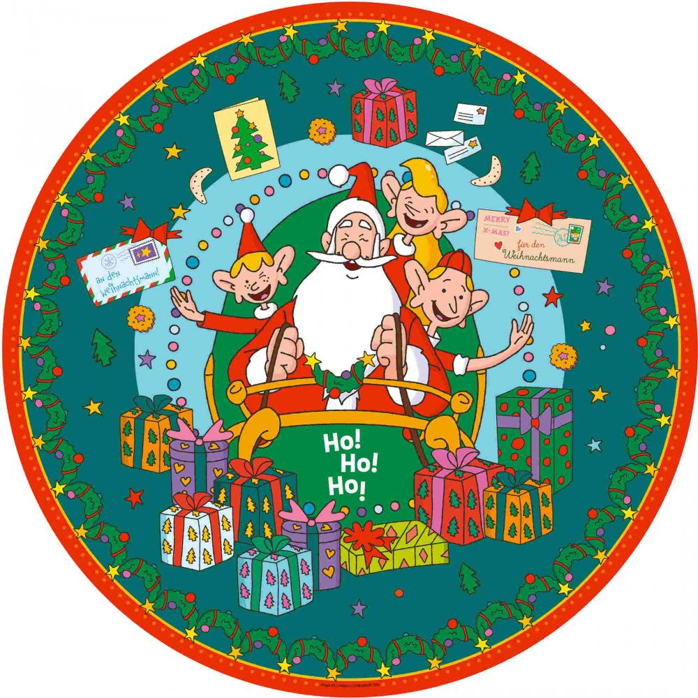 500 Teile Ravensburger Puzzle rund Circle of Colors Weihnachtsmann & Co.KG 12001970