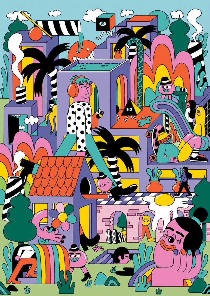 1000 Teile Ravensburger Tagtraum 12001972