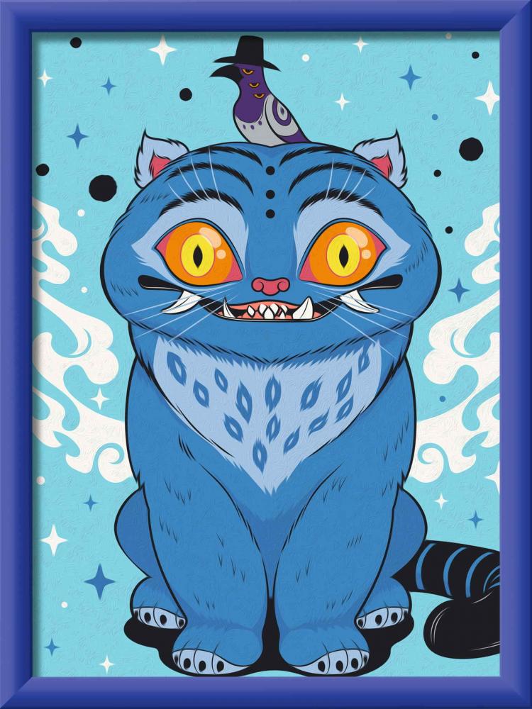 Ravensburger Malen nach Zahlen CREART D KPop Demon Hunters Derpy Tiger & Sussie Bird 12002472