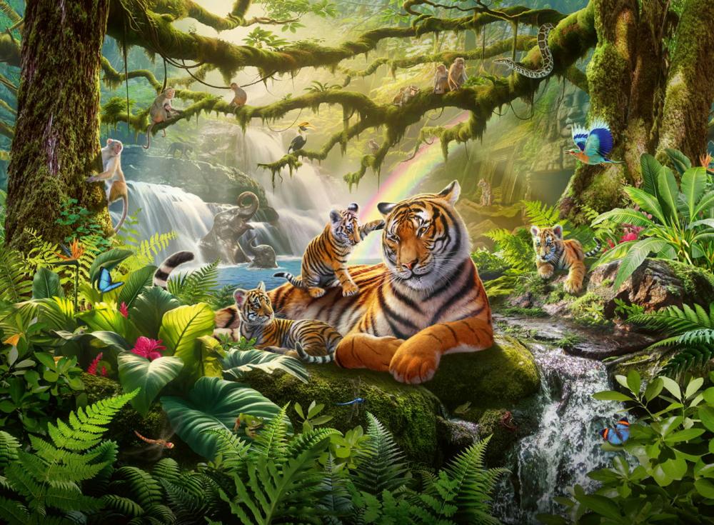 300 Teile Ravensburger Kinder Puzzle XXL Wildnis Wunder 12004055