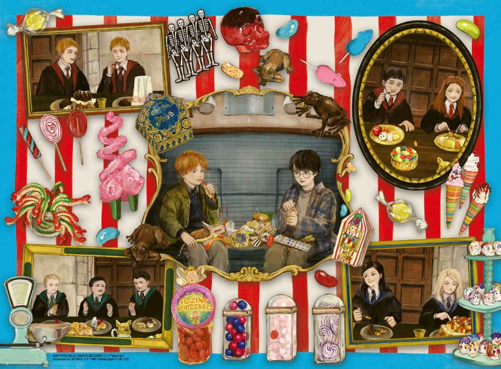 200 Teile Ravensburger Kinder Puzzle XXL Harry Potter Magische Süßigkeiten 12004139