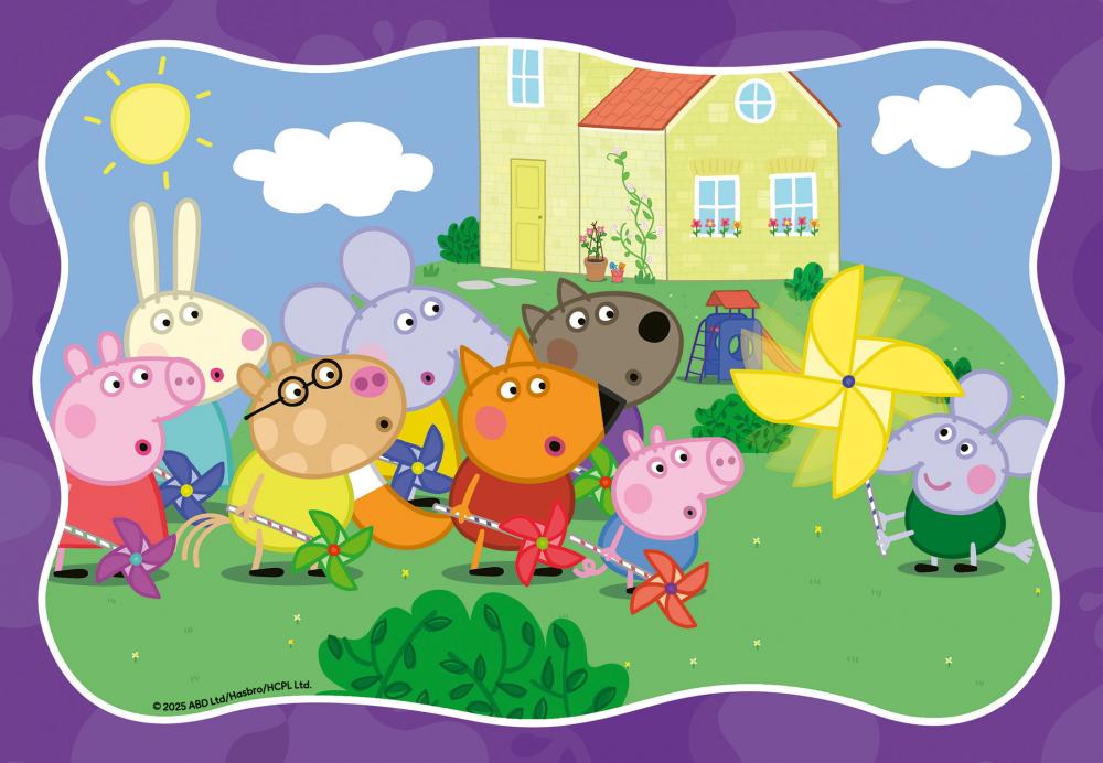 2 x 24 Teile Ravensburger Kinder Puzzle Peppa Pig 12004184