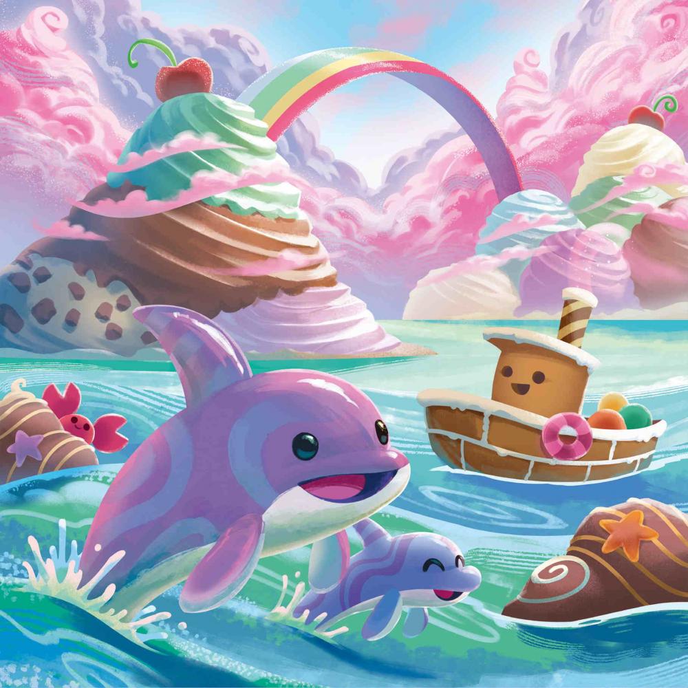 3 x 49 Teile Ravensburger Kinder Puzzle Süßigkeiten Küste 12004260