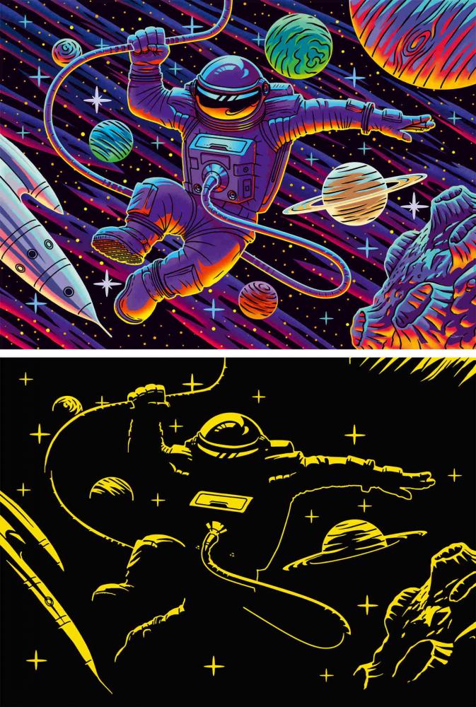 200 Teile Ravensburger Kinder Puzzle XXL Ausflug ins All 12004266