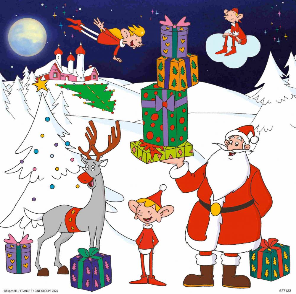 3 x 49 Teile Ravensburger Kinder Puzzle Weihnachtsmann & Co. KG 12004359