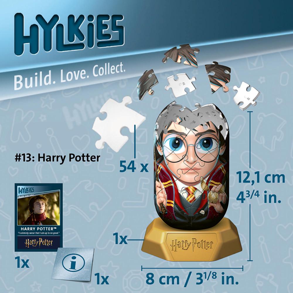 54 Teile Ravensburger 3D Puzzle Hylkies Harry Potter Sammelfigur 12008000