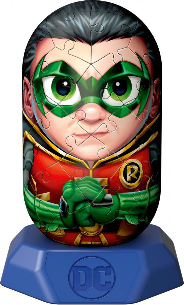 54 Teile Ravensburger 3D Puzzle Hylkies DC Universe Robin Sammelfigur 12008014