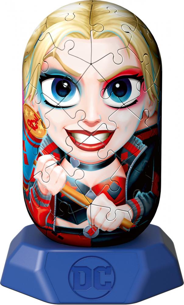 54 Teile Ravensburger 3D Puzzle Hylkies DC Universe Harley Quinn Sammelfigur 12008016