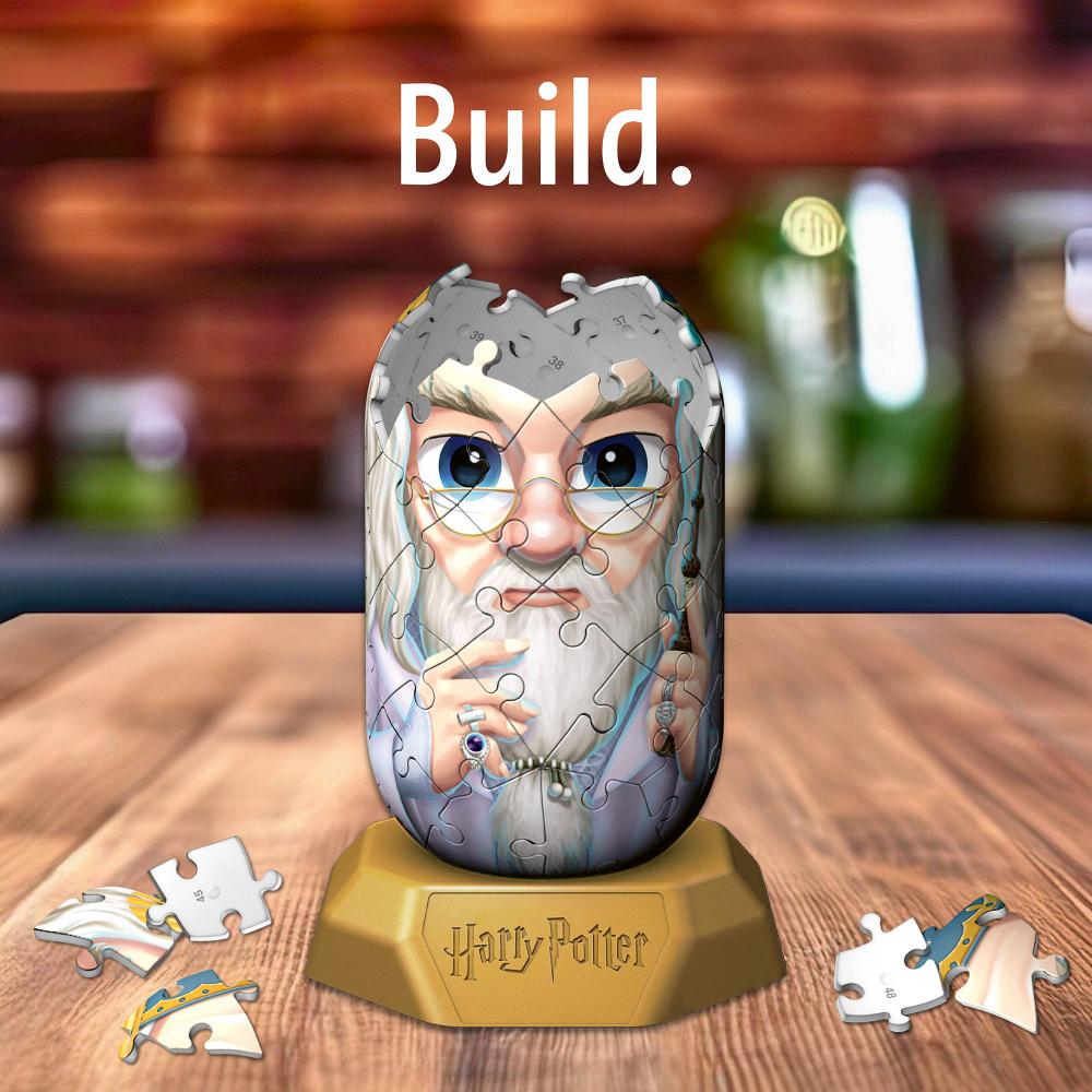 54 Teile Ravensburger 3D Puzzle Hylkies Harry Potter Albus Dumbledore Sammelfigur 12008022