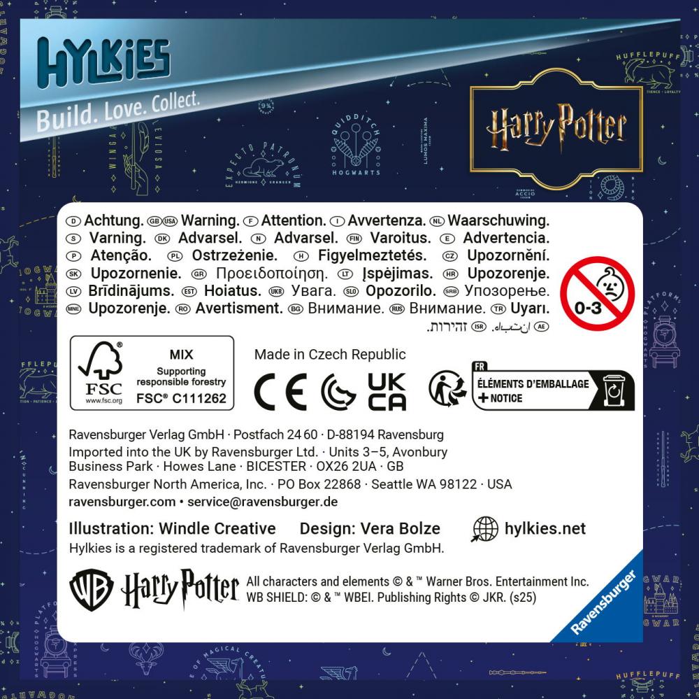 54 Teile Ravensburger 3D Puzzle Hylkies Harry Potter Severus Snape Sammelfigur 12008023