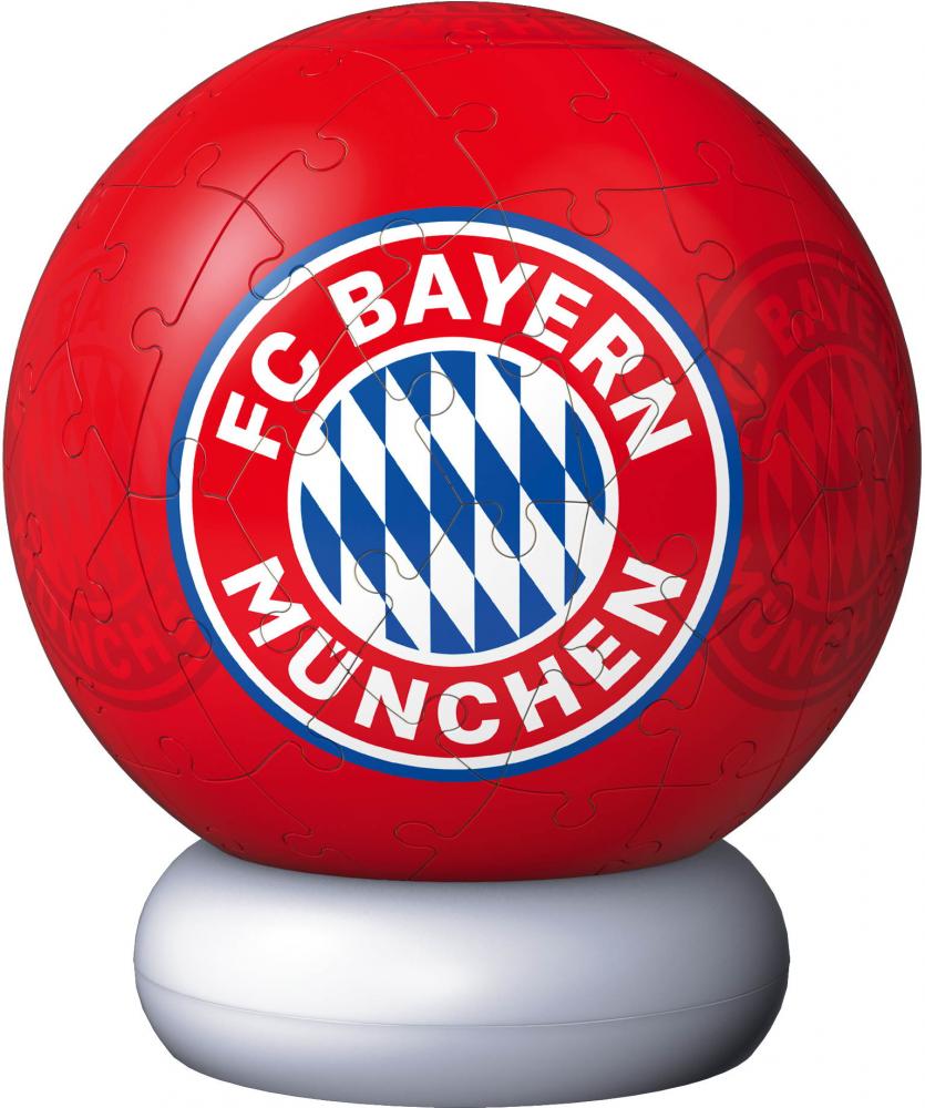 72 Teile Ravensburger 3D Puzzle Ball Nachtlicht FC Bayern München 12008056