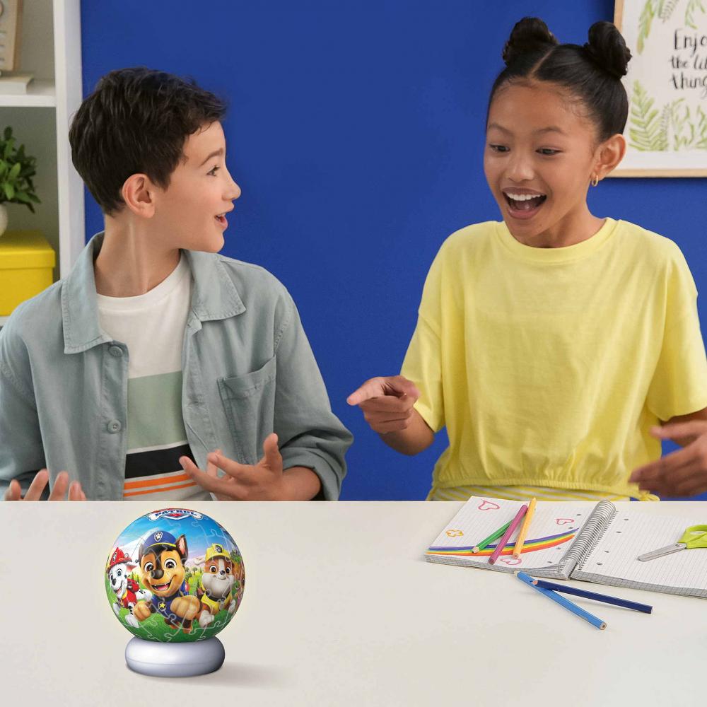 72 Teile Ravensburger 3D Puzzle Ball Nachtlicht Paw Patrol 12008057