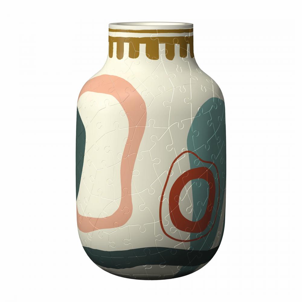 162 Teile Ravensburger 3D Puzzle Vase Organic Beige 12008074