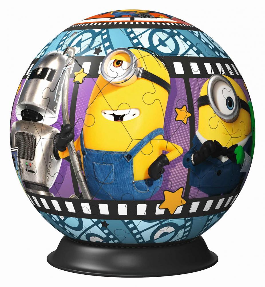 72 Teile Ravensburger 3D Puzzle Ball Minions 3 12008079