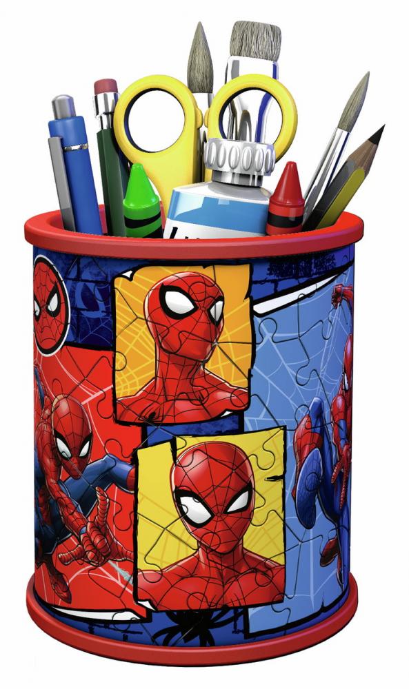 54 Teile Ravensburger 3D Puzzle Utensilo Spiderman 12008087