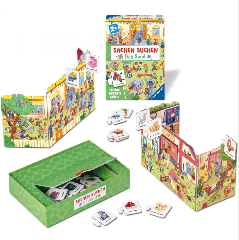 Ravensburger Kinderspiel Meine ersten Spiele Suchspiel Sachen suchen Das Spiel 12010003