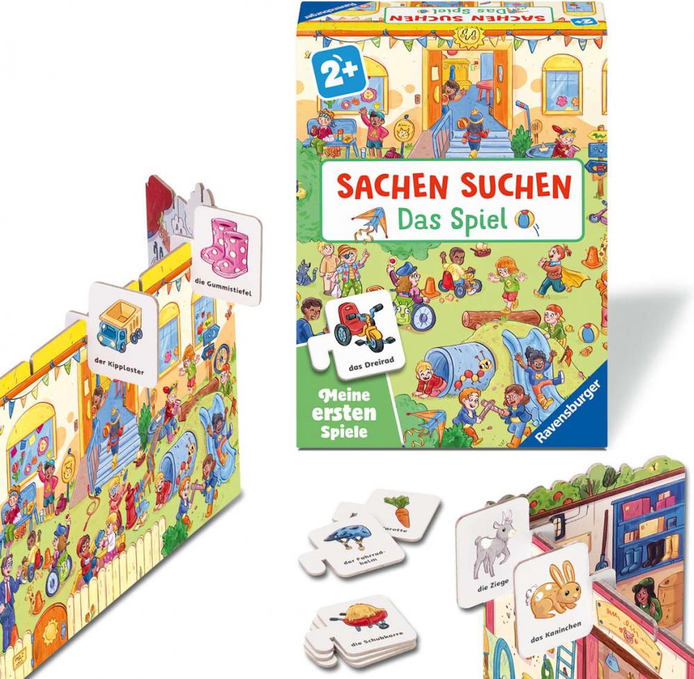Ravensburger Kinderspiel Meine ersten Spiele Suchspiel Sachen suchen Das Spiel 12010003