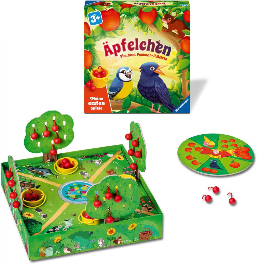 Ravensburger Kinderspiel Meine ersten Spiele Sammelspiel Äpfelchen 12010004