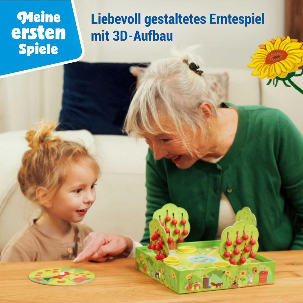 Ravensburger Kinderspiel Meine ersten Spiele Sammelspiel Äpfelchen 12010004