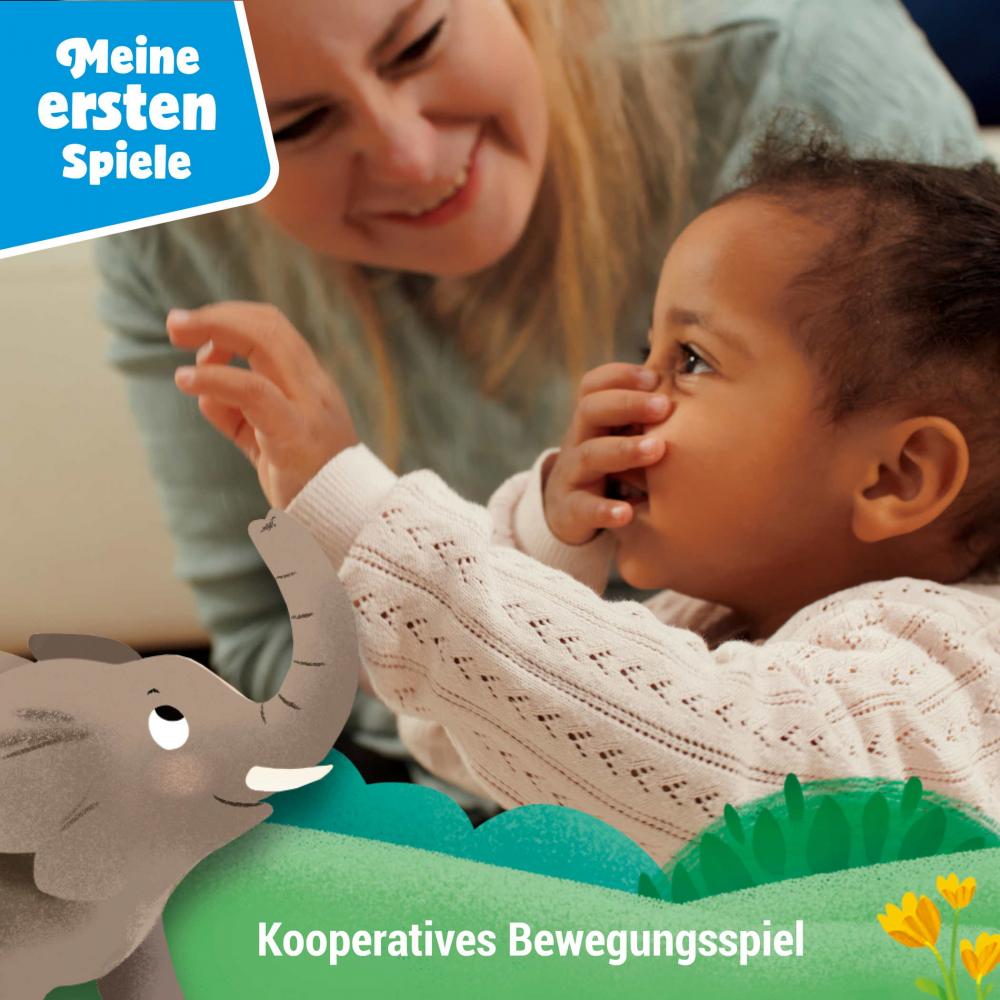 Ravensburger Kinderspiel Meine ersten Spiele Bewegungsspiel Hase hüpf! 12010006