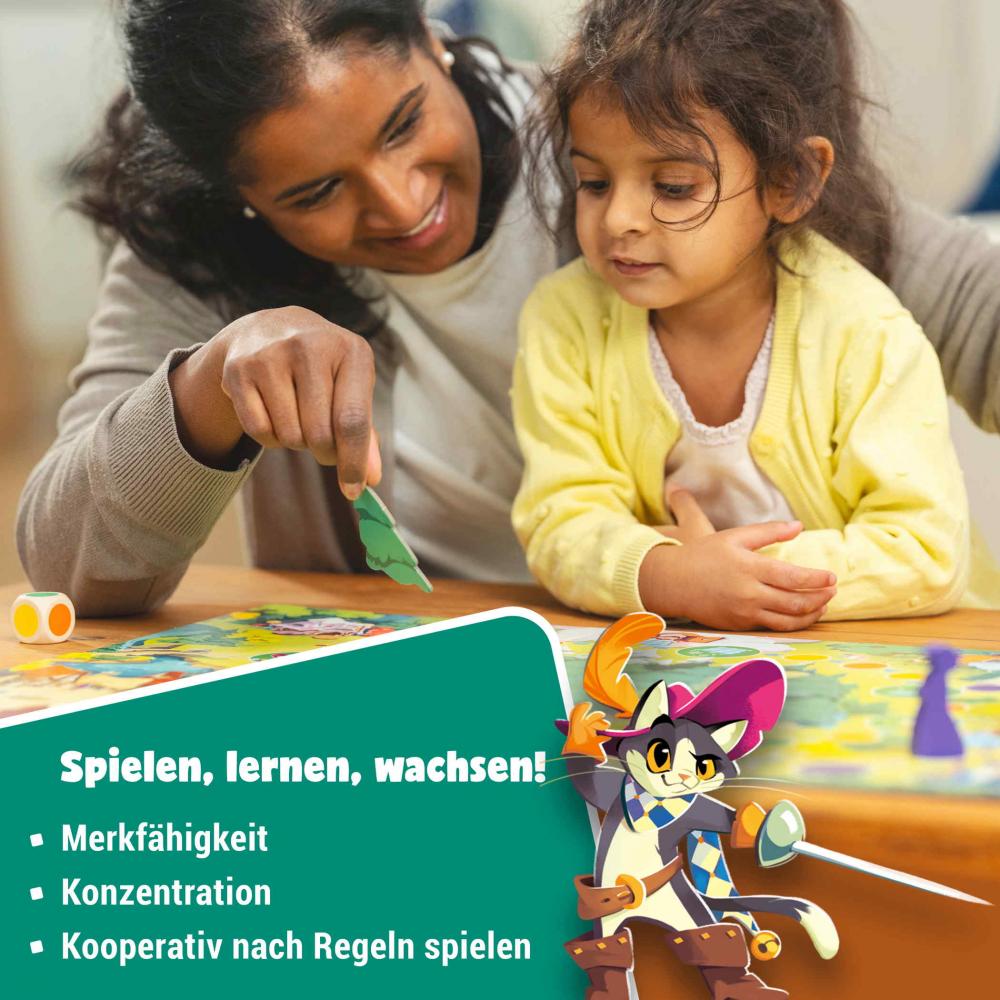 Ravensburger Kinderspiel Meine ersten Spiele Merkspiel Sagaland Junior 12010007