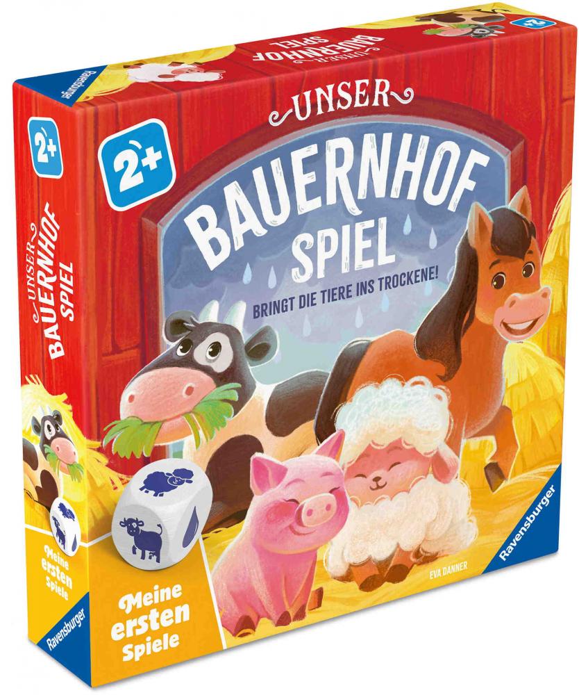 Ravensburger Kinderspiel Meine ersten Spiele Suchspiel Unser Bauernhofspiel 12010008