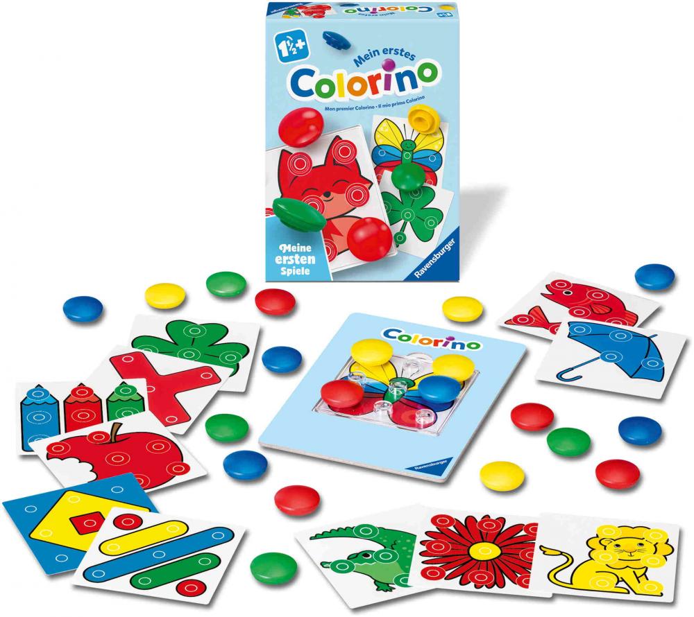 Ravensburger Kinderspiel Meine ersten Spiele Zuordnungsspiel Mein erstes Colorino 12010009