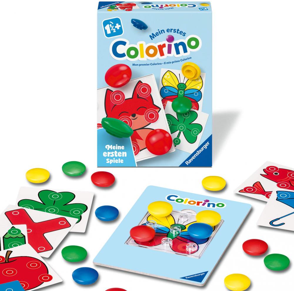 Ravensburger Kinderspiel Meine ersten Spiele Zuordnungsspiel Mein erstes Colorino 12010009