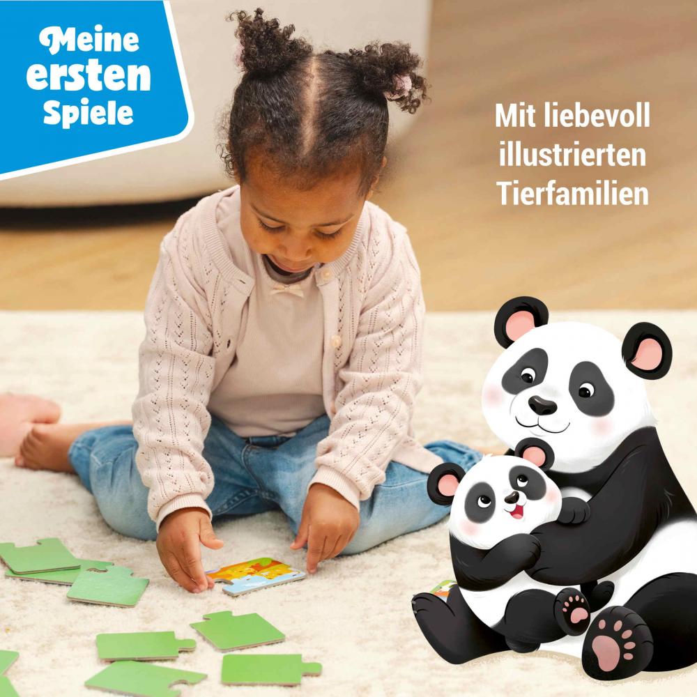Ravensburger Kinderspiel Meine ersten Spiele Legespiel Tiere und ihre Kinder 12010011