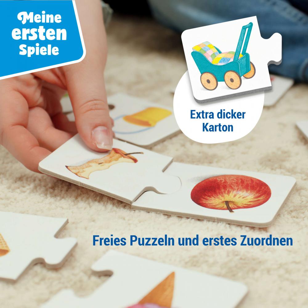 Ravensburger Kinderspiel Meine ersten Spiele Legespiel Was passt zusammen? 12010012
