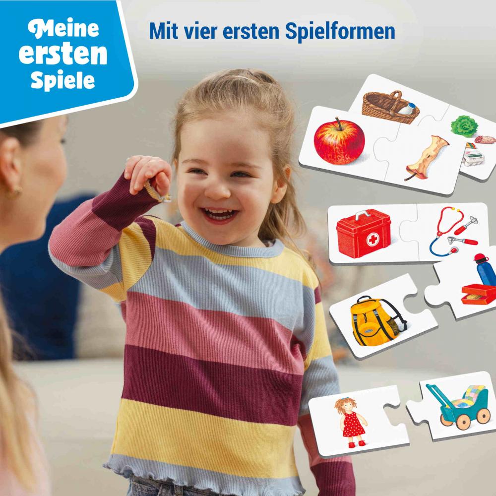 Ravensburger Kinderspiel Meine ersten Spiele Legespiel Was passt zusammen? 12010012