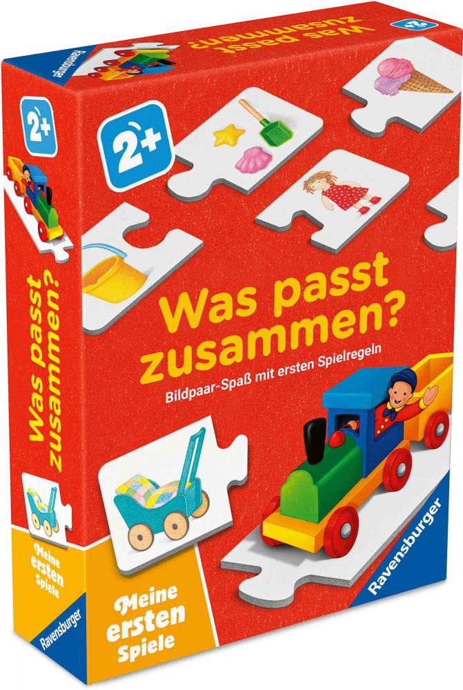 Ravensburger Kinderspiel Meine ersten Spiele Legespiel Was passt zusammen? 12010012