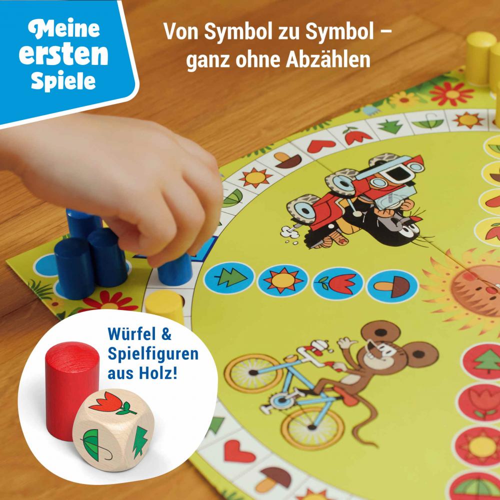 Ravensburger Kinderspiel Meine ersten Spiele Laufspiel Der Maulwurf und sein Lieblingsspiel 12010015