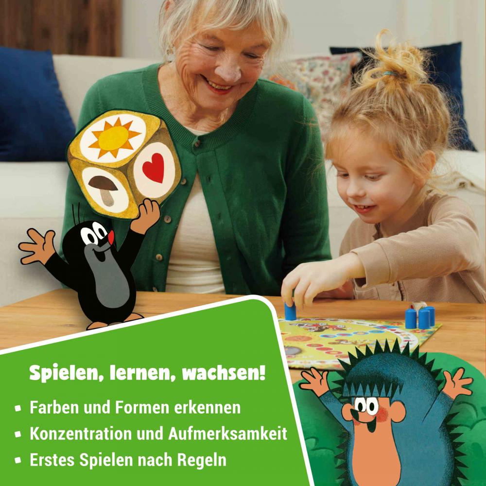 Ravensburger Kinderspiel Meine ersten Spiele Laufspiel Der Maulwurf und sein Lieblingsspiel 12010015