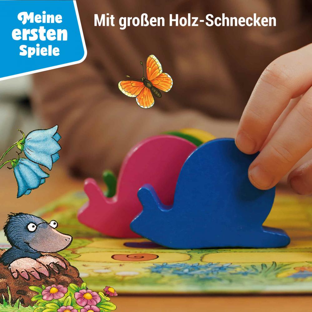 Ravensburger Kinderspiel Meine ersten Spiele Laufspiel Tempo, kleine Schnecke! 12010016
