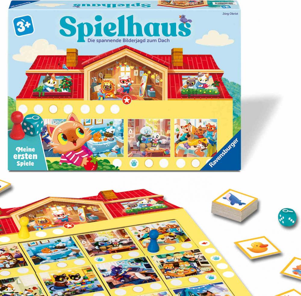 Ravensburger Kinderspiel Meine ersten Spiele Laufspiel Spielhaus 12010017