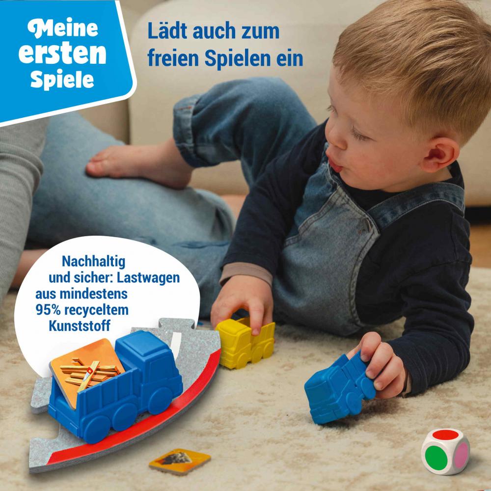 Ravensburger Kinderspiel Meine ersten Spiele Legespiel Wir spielen Baustelle 12010018