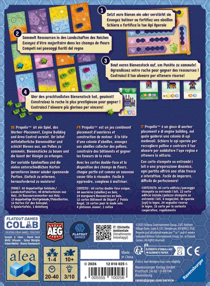 Ravensburger Familienspiel Alea Strategiespiel Propolis 12010025